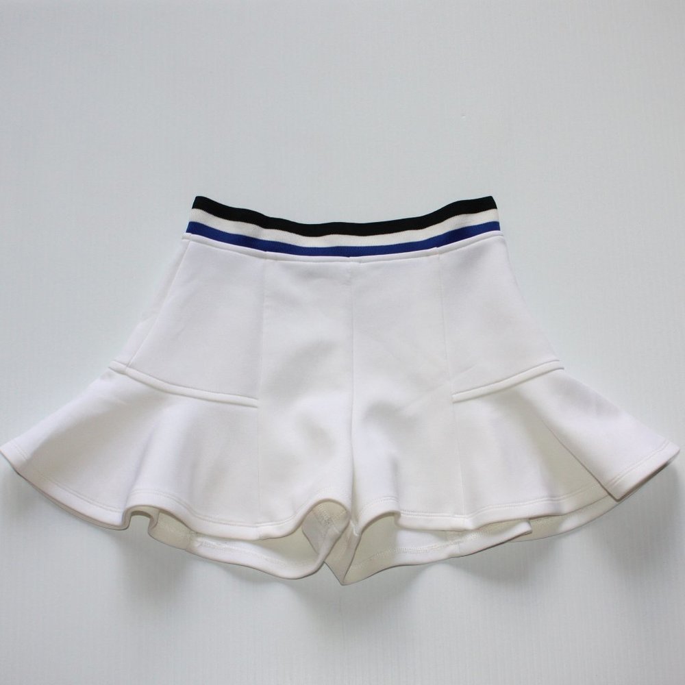 Triple Flip Boutique Girl's Miss Behave Serenity White Skort Skirt size 8 9